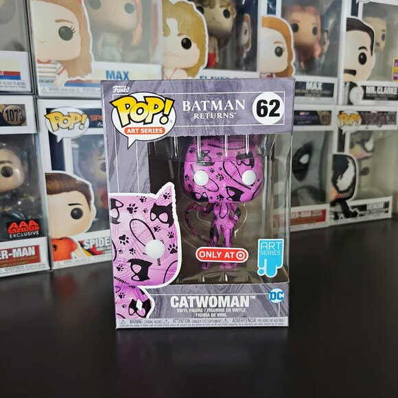 Catwoman Funko Pop! Batman Returns #62 Target Exclusive Art Series - Picture 1 of 6